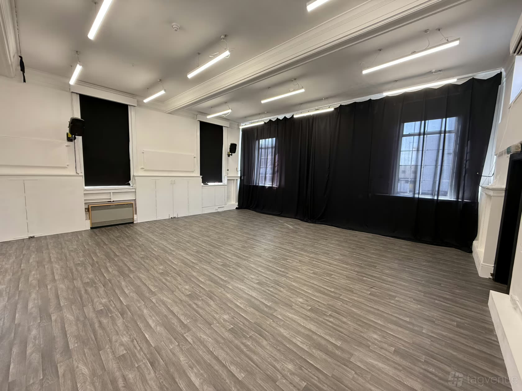 Studio 1 — large performance space